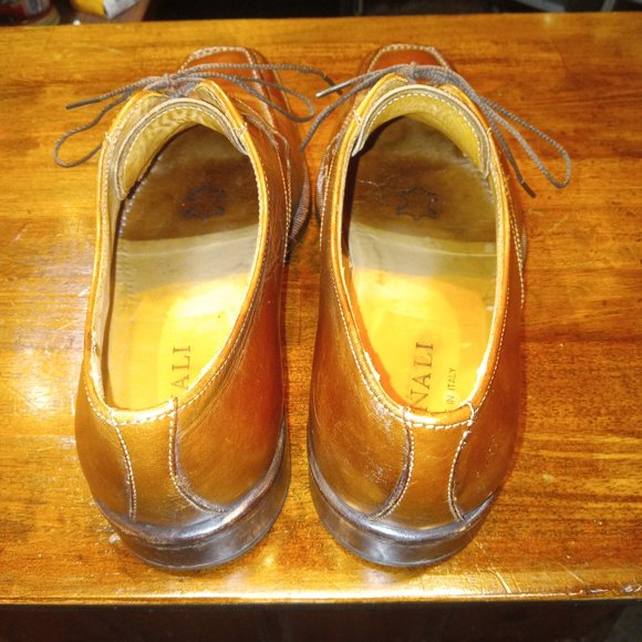 Canali Italian Bicycle Toe Leather Shoe 43 Eu 9.5 US main image 2